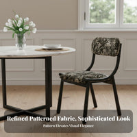 Cane rear Dining Chair French design Indoor Furniture sturdy Wood Frame Minimalist for Bedroom
