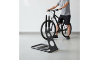 Hub Mount Bike Stand Insertable Bike Repair Stand Steel Construction for Cyclists, Garage