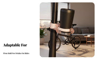 Quick Release Bike Cup Holder Anti-Slip Grip Bike Cup Holder Easy Installation for Cyclists, Commuters, Commuting, City Riding, Travel