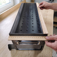 Heavy-Duty 2.75mm Thick Welded Charcoal Grill for Outdoor BBQ and Commercial Use