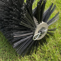 Brush Sweeper Attachment Sturdy Duty String Trimmer Sweeper Head for Patio