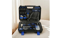 Hand Tool Kit with Case Portable Tools Multi-Purpose for Home Repair, Homeowners