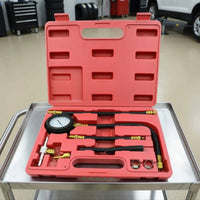 Petrol Pressure  Tester Kit Analog Petrol Pressure Gauge Kit High Precision Tool for Mechanics