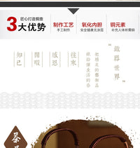 厂家供应提梁款1升纯紫铜壶 手工烧水壶 煮茶壶 中式茶艺壶 批发