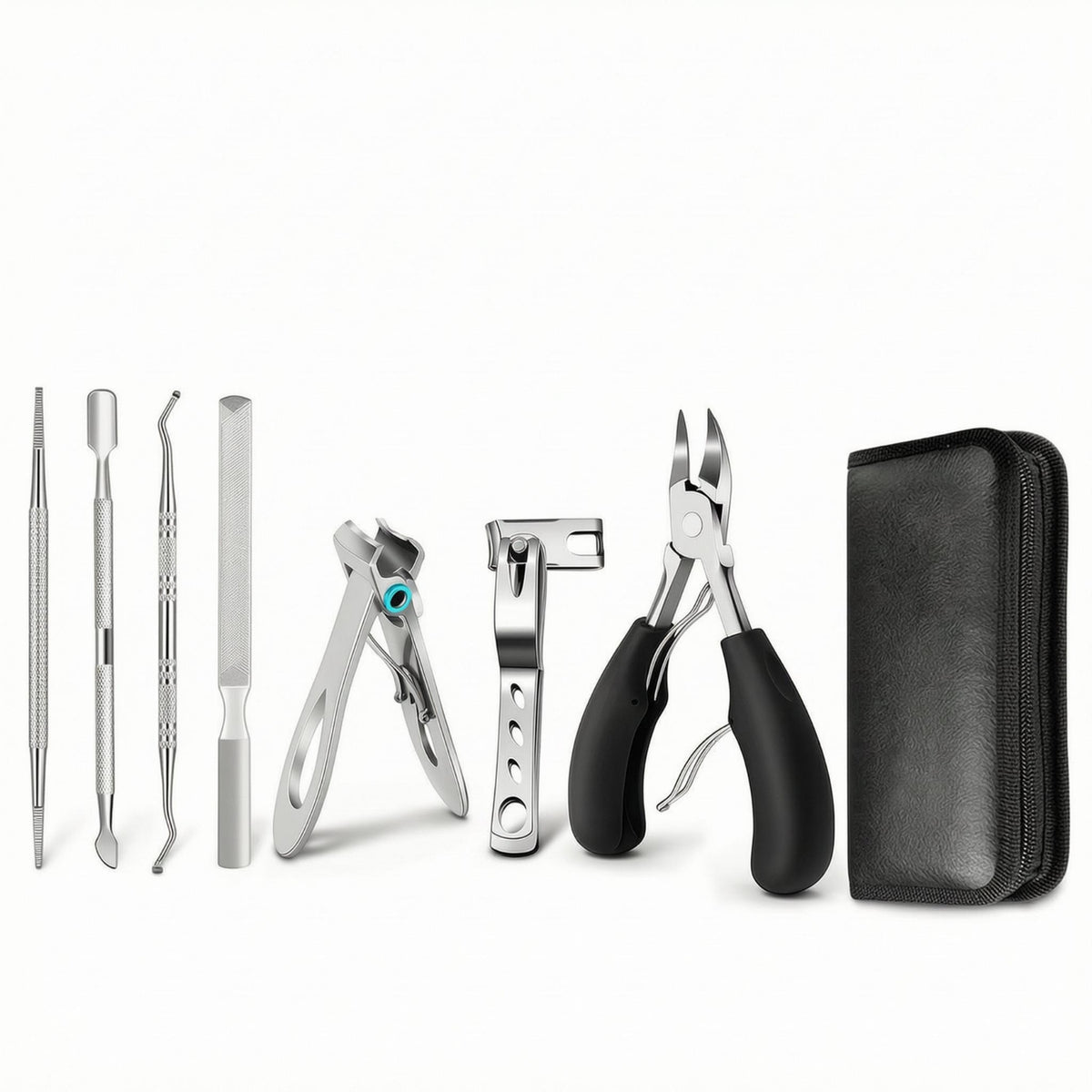 Manicure and Pedicure Kit Slim Handheld Professional Nail Clipper Kit Portable