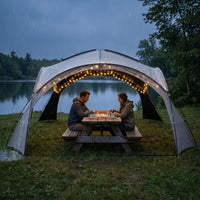 Dome Canopy Tent for Outdoor Gatherings, Camping, Picnics - Portable, Windproof, Rainproof Spherical Shelter