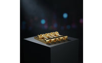 Highhigh Weight Bass Bridge Gold Finish 4 String Bass Bridge Reinforced Construction for Bassists