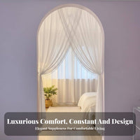 Translucent Pearl Door Curtain Elegant Design French Design Beaded Partition