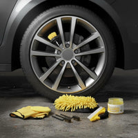 Multifunctional Drill Brush Car Cleaning Kit Quick Change Shaft Auto Detailing Drill Brush Set Time Saving