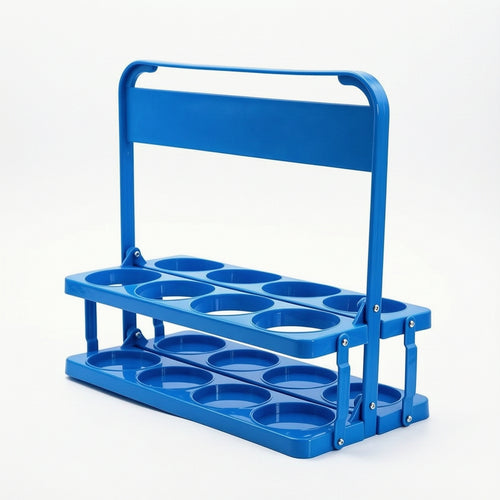 Two-Tier Drink Holder Plastic Organizer Stable for Kitchen, Caterers