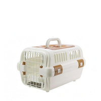 Hard-Shell Pet Carrier Wire Door Travel Gear Secure