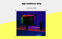 Screen sync RGB strip, USB powered.