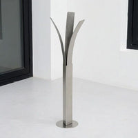 Minimalist Stainless Steel Vase for Tabletop Decor