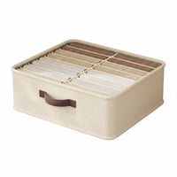 Compartment Storage Box Easy to Sort Compartment Storage Container Space Saving