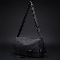 Notebook Bag and Travel Bag for Men and Women, Anti-Theft Crossbody Bag with Shoulder Strap, Plain Pattern with Sewing Line Details, No Lining