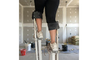 2 Pieces Drywall Stilt Leg Bands Fully Adjustable Padded Stilt Straps Hook and Loop Fastening for Painters