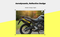 Waterproof motorcycle side bag