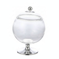 Acrylic Storage Jar Unbreakable Bamboo Lid Canister Stackable for Kitchen