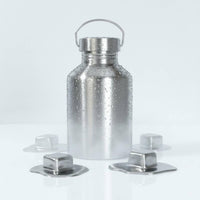 2000ml Stainless Steel Water Bottle Food Grade Material for Gym, Hikers, Campers