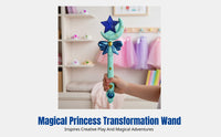 Musical Fairy Wand, Light-Up Princess Mystical Toy, Kids Projection, Random Color, Fun