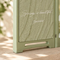 Folding Landscape Screen Asian-Inspired Design Desktop Decorative Screen