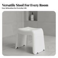 Stackable Short Stool adaptable Small Seating Lightweight for Living Room