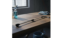 Telescopic Spray Wand Metal Tube Adjustable Nozzle Wand for Walls