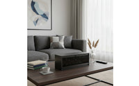 Carbon Fiber Pattern Watch Winder Cabinet 4 Slot Watch Winder with Glass Door Wooden Furniture Rotating for Bedroom