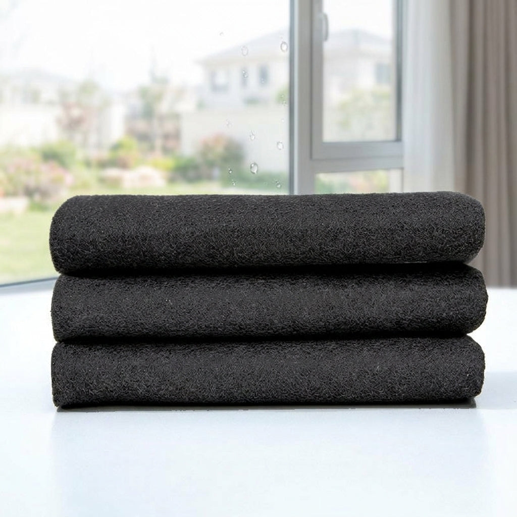 Thickened Magic Cleaning Cloth and Gray Microfibre Cloth, 30x30 cm Microfibre Cloth, High Absorbency Microfibre Towel for Glass and Mirrors
