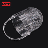 Acrylic PC Diamond Ice Bucket for Wine, Champagne, and Beer