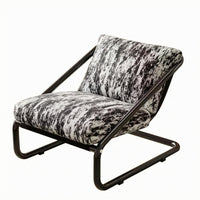 Armless Lounge Chair Padded Reclining Lounge Chair Upholstered Lounger