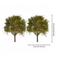 Model Aromatic Tree DIY Scene Display Accessory Realistic Simulation