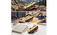 Compact Cycle Repair Tool Kit Foldable Bike Tool Kit with Ratchet Multi-Functional Portable for Cyclists, Riders, Roadside, Workshop