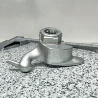Tire Changer Head with Square Mounting Stainless Steel Tire Changer Work Head Automotive Tool Inverted-Position Replacement
