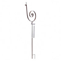 Rain Gauge Long-Lasting Metal Rain Gauge Sturdy for Garden