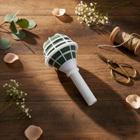 Bridal Flower Arrangement Holder Secure Stem Grip Plastic Floral Foam Holder