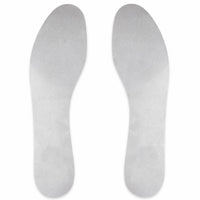 Stainless Steel Insole Long-Lasting Puncture-Resistant Insole Steel Shoe Insert Non Deforming Foot Protection Light Gray