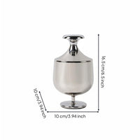 Sugar Canister Modern Minimalist Stainless Steel Jar Easy to Clean for Kitchen