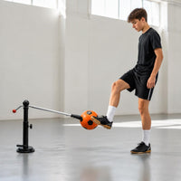 Suction-Cup Soccer Coach Angled Arm Ball-Control Practice Device Portable