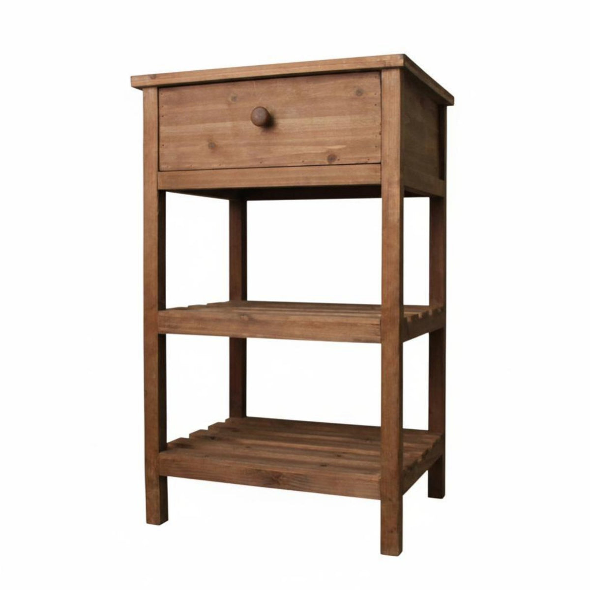 two-level Foldable Shelf Unpainted Finish Display storage areaSaving for Students