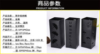 Metal Umbrella Stand with Flower Pattern for Home Storage