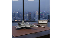 1:100 Scale F-22 Predator Model Diecast F-22 Fighter Jet Model Collectible Aircraft Display for Collectors