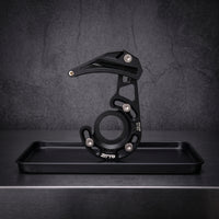 CNC-Machined Single-Chainring Chain Guide Lightweight Chain Guide with ISCG-05 Mount Deformation-Resistant Hardware Durable for 1x Drivetrain Conversion, Commuting