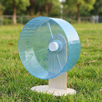 Hamster Wheel with Stand Included, Silent Hamster Running Wheel for Dwarf Hamster Wheel and Gerbil Wheel, Quiet Pet Wheel for Hamsters Gerbils Mice