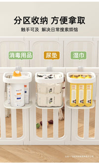 Pet Fence Storage Basket for Dog Toys and Supplies