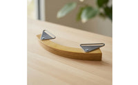 Percussion Wood Block with Brackets Solid Hardwood Mountable Wood Block Low-Profile for Studio