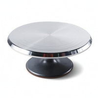 Cake Decorating Turntable Non-Slip Kitchen Tool Concealed Ball Bearings