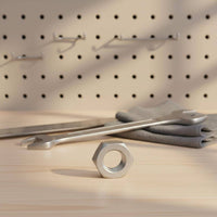 NPT Hex Locknut Easy to Install Stainless Steel Pipe Lock Nut for Beer Keg Setup