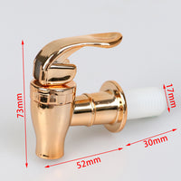 Plastic Faucet Spigot for Jugs, Barrels, and Jars - Home Use