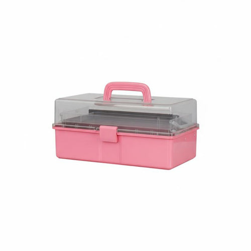 3-Tier Folding storage case Foldable Organizer Box adaptable for School, Car, Kids